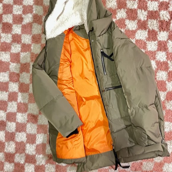 Orolay zip front thickened downed jacket - Picture 3 of 3